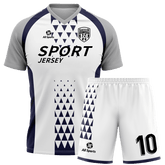 三角形パターンユニフォーム サッカー